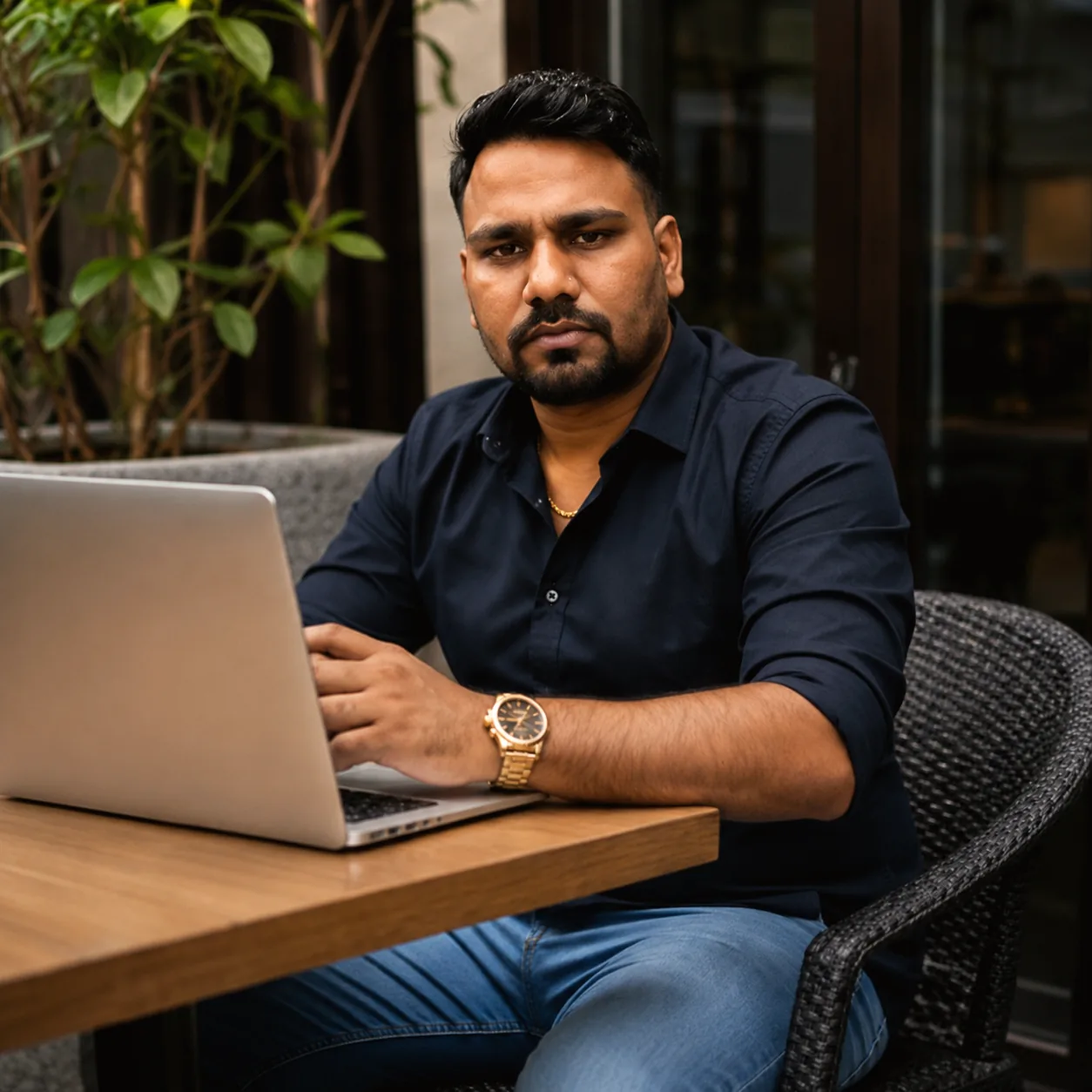 Surya Kant Jha, Chairman of The Holidays Group - Chairman profile during a business planning session