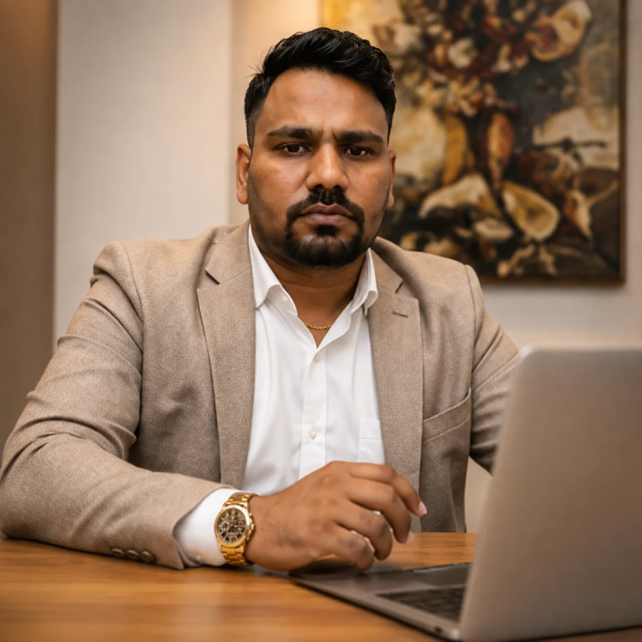 Surya Kant Jha, Chairman of The Holidays Group - Chairman profile at a professional workspace