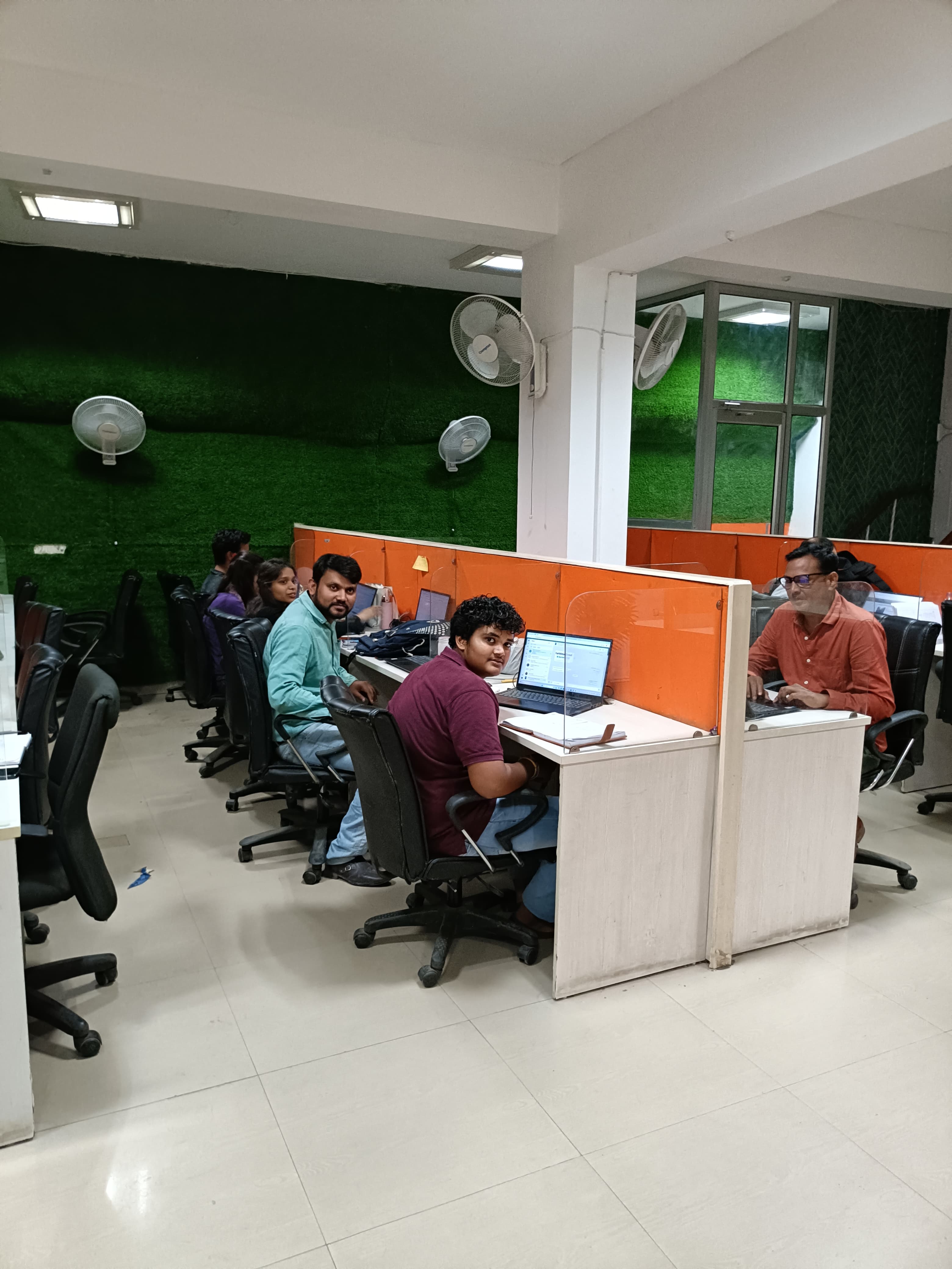 Bandevi Group office team and workstations
